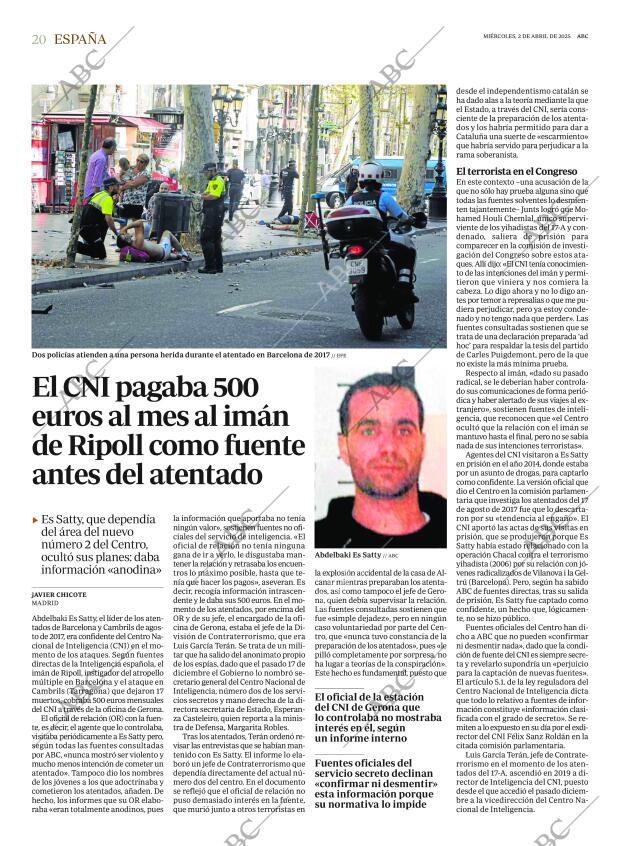 ABC MADRID 02-04-2025 página 20