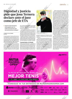 ABC MADRID 02-04-2025 página 21