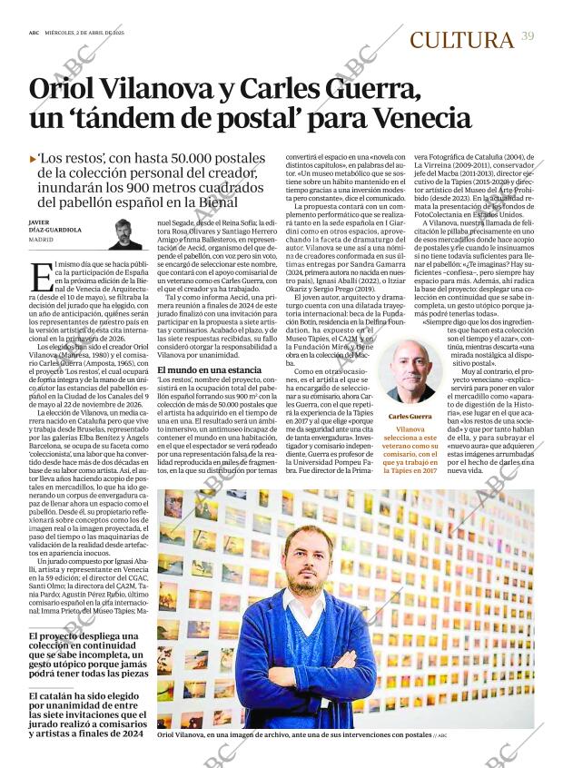 ABC MADRID 02-04-2025 página 39
