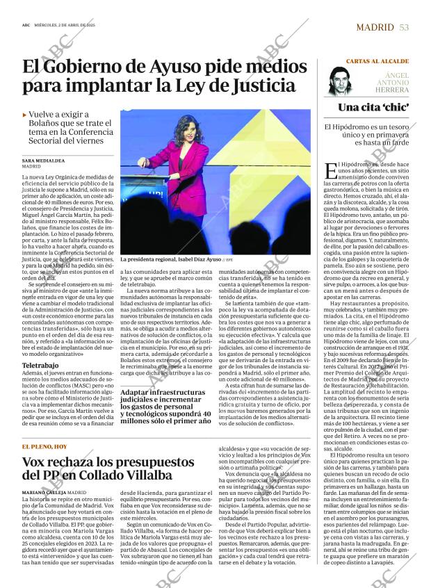 ABC MADRID 02-04-2025 página 53
